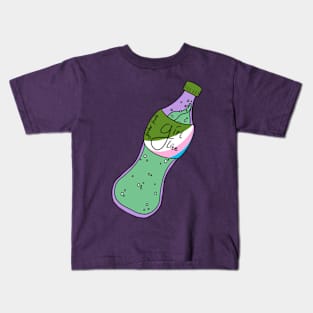 Girl lite bottle (genderqueer) Kids T-Shirt